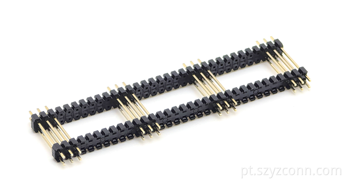 Cabeçalho de pino de passo de 2,0 mm 2.0mm Pitch Pin header